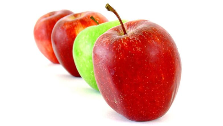 O menú dos que padecen diabetes debe incluír froitas. 